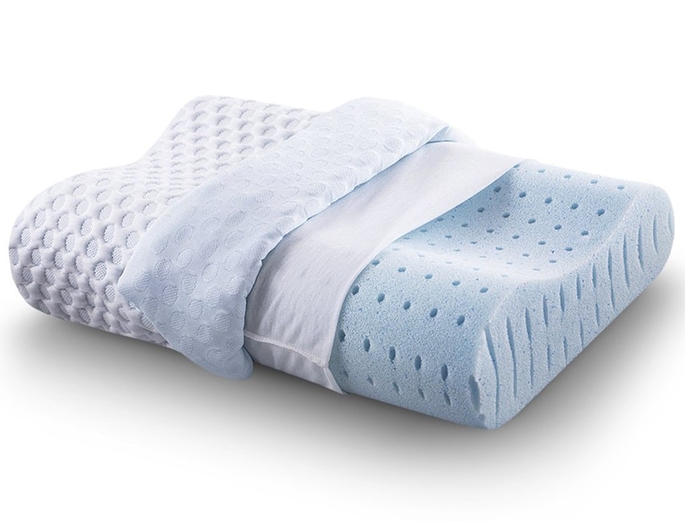 Comfort & Relax Ventilated Memory Foam Contour Pillow