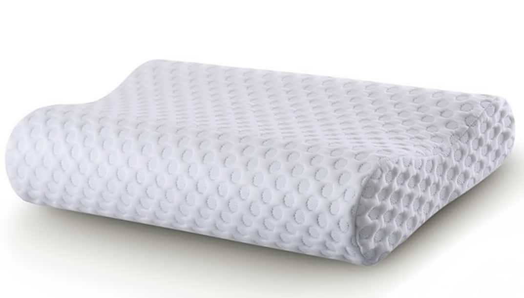 Cr Sleep Memory Foam Contour antimicrobial Pillow