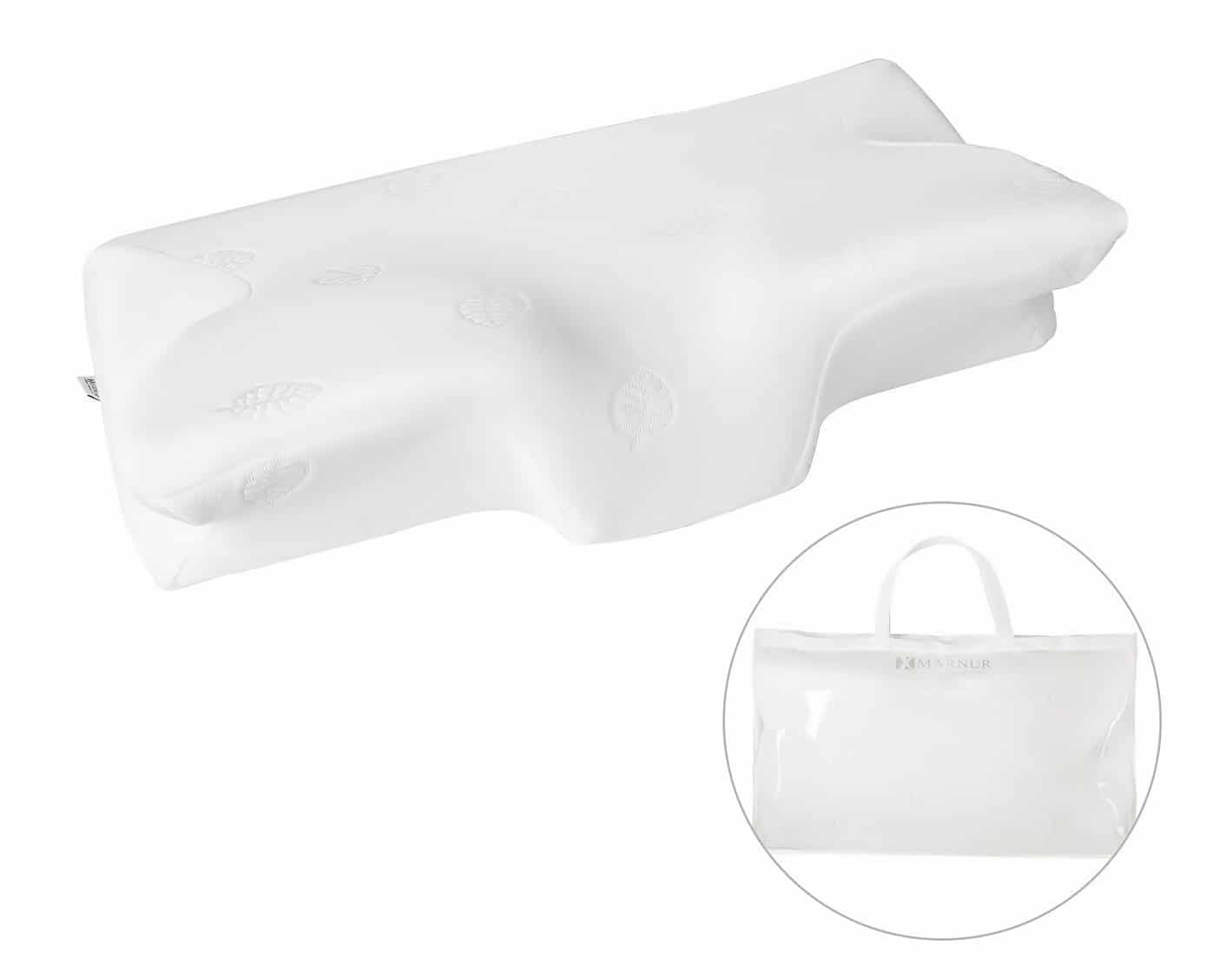 Marnur Contour Memory Foam Orthopedic Pillow for Neck Pain