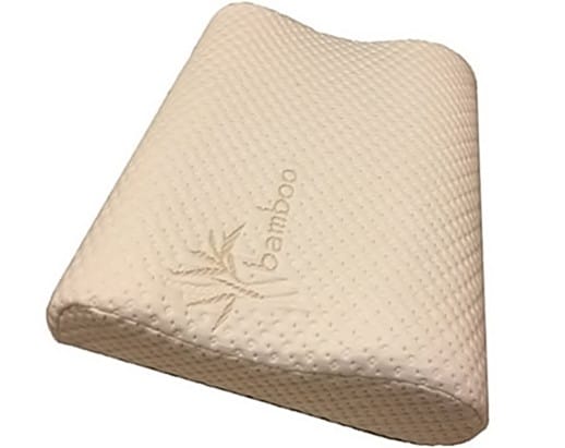 Perform Pillow Thin Profile Memory Foam Double Contour Neck Pillow