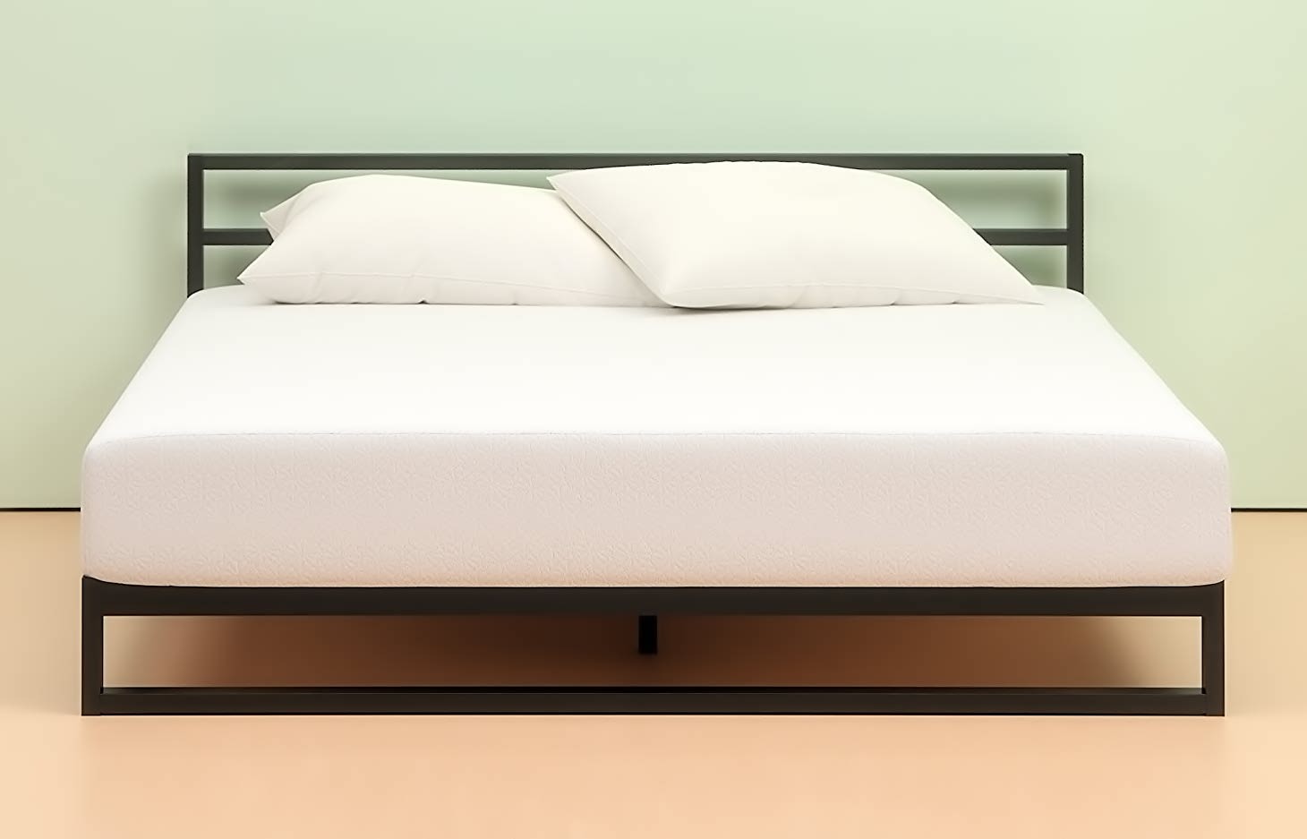 Zinus green tea memory foam comfort and pressure relieving mattress