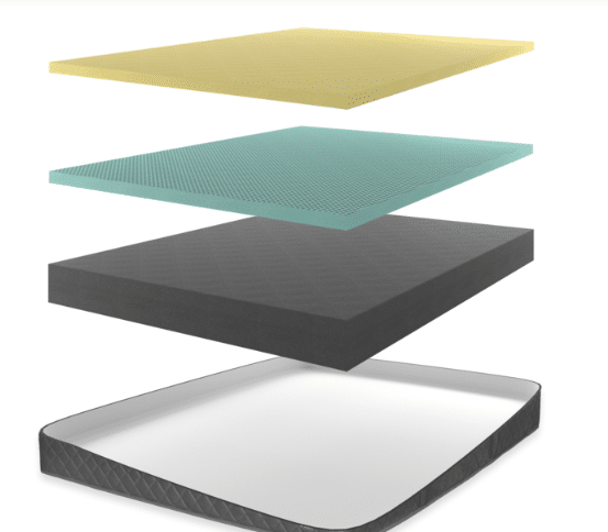 Nest Alexander mattresses with Visco memory foam