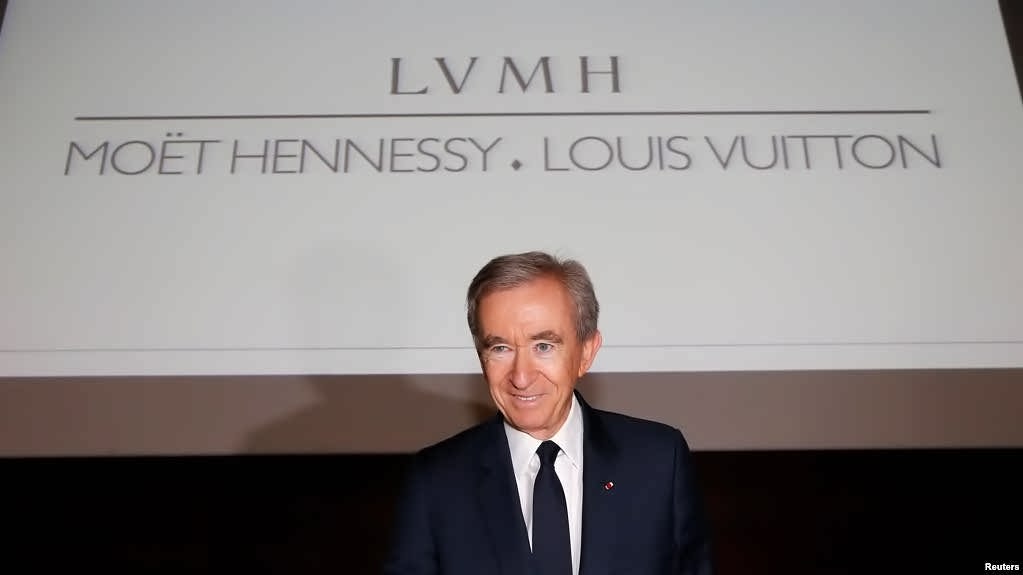 Bernard Arnault CEO and chairman of LVMH