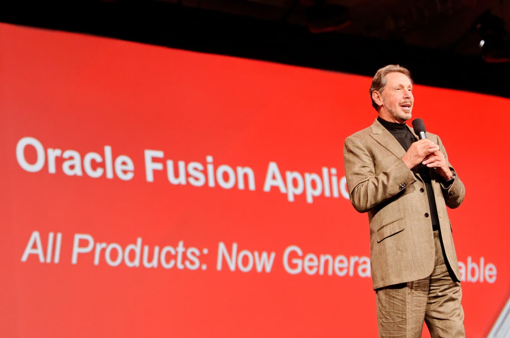 Former CEO of Oracle Larry Ellison