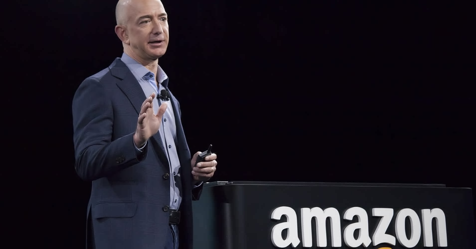 Jeff Bezos the creator and head of Amazon