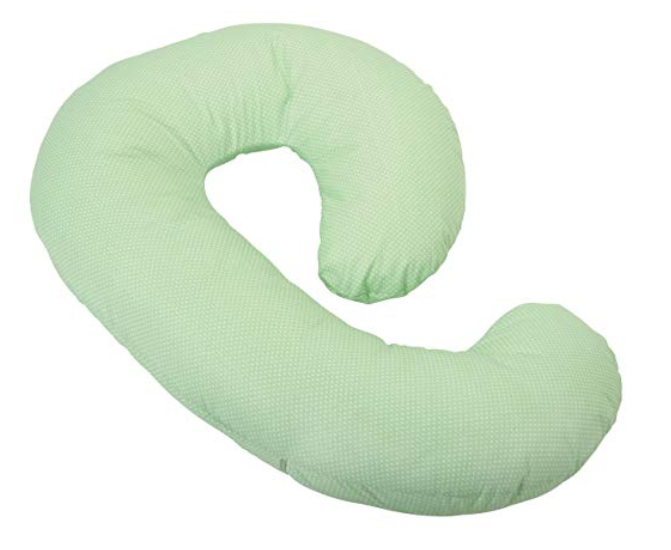 leachco snoogle mini pregnancy pillow for side sleeper