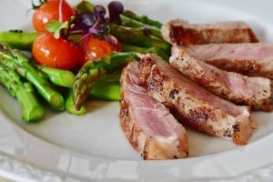 asparagus steak veal steak veal