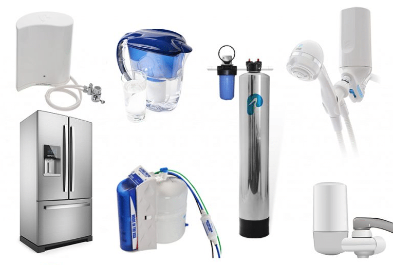 types of water filters