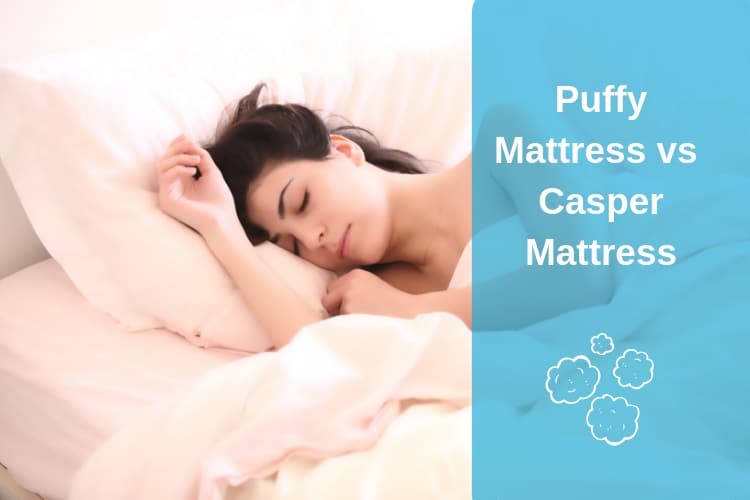 Puffy mattress vs casper matterss review Feature image