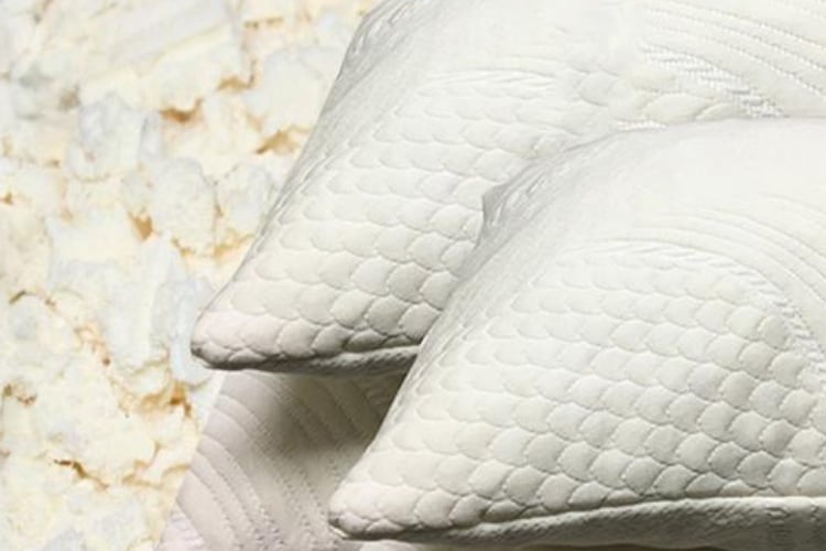 Shredded latex pillow fillings