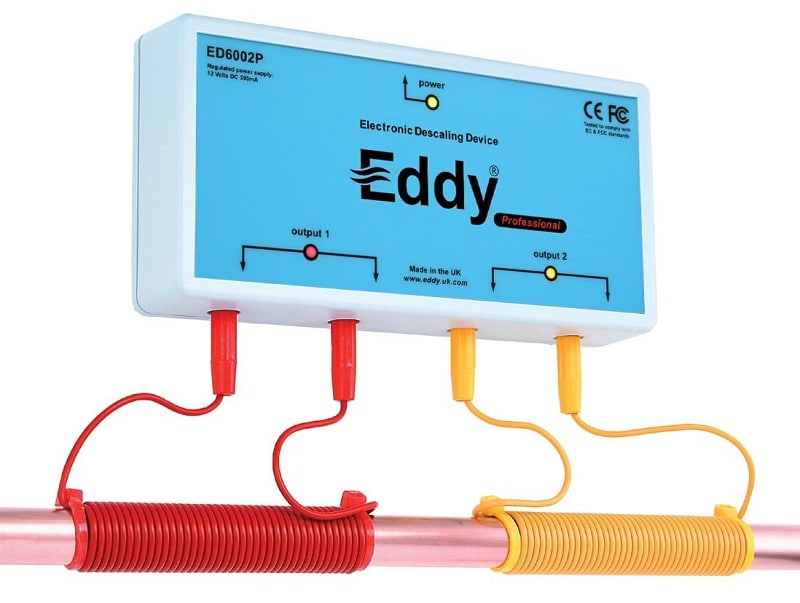 Eddy electronic water softener