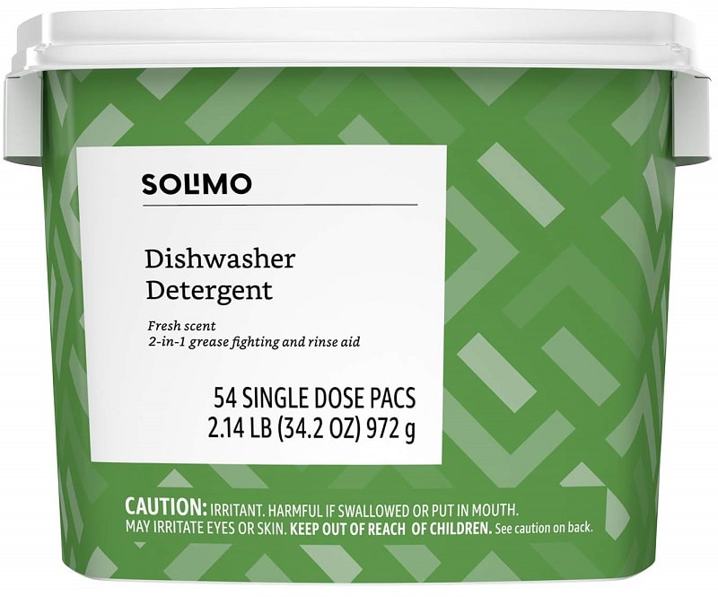Solimo Dishwasher Detergent Pacs