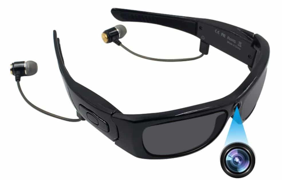 ZDMYING Full HD 1080P Bluetooth Sunglasses Camera