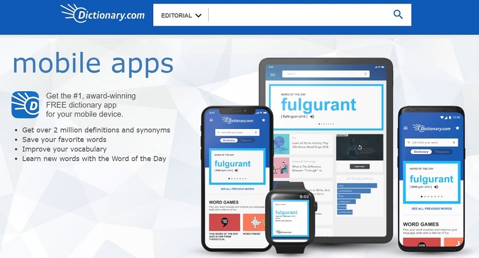 Dictionary.com Mobile