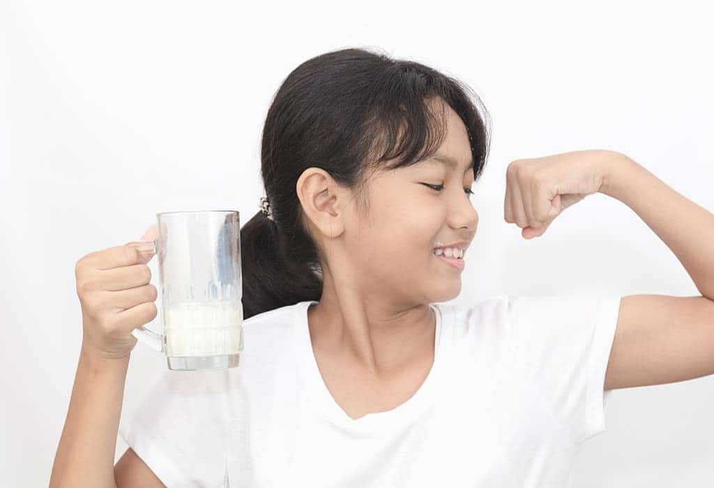 Build Muscles with milk
