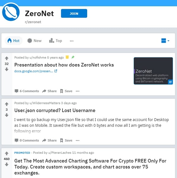 ZeroNet- Play