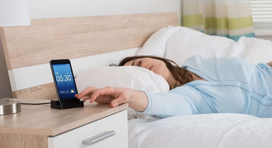 get rid of smartphones while sleep