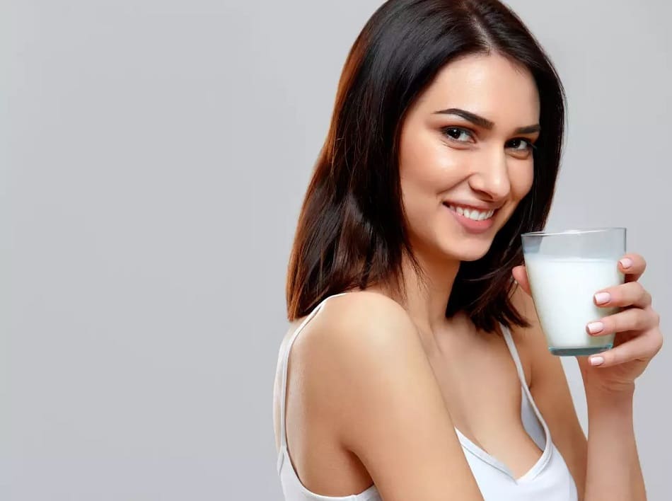skin health with drink milk