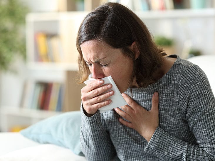 Flu and dry throat