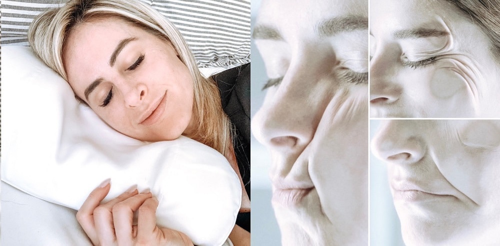 anti-aging Pillow with Sleep and Glow Pillow