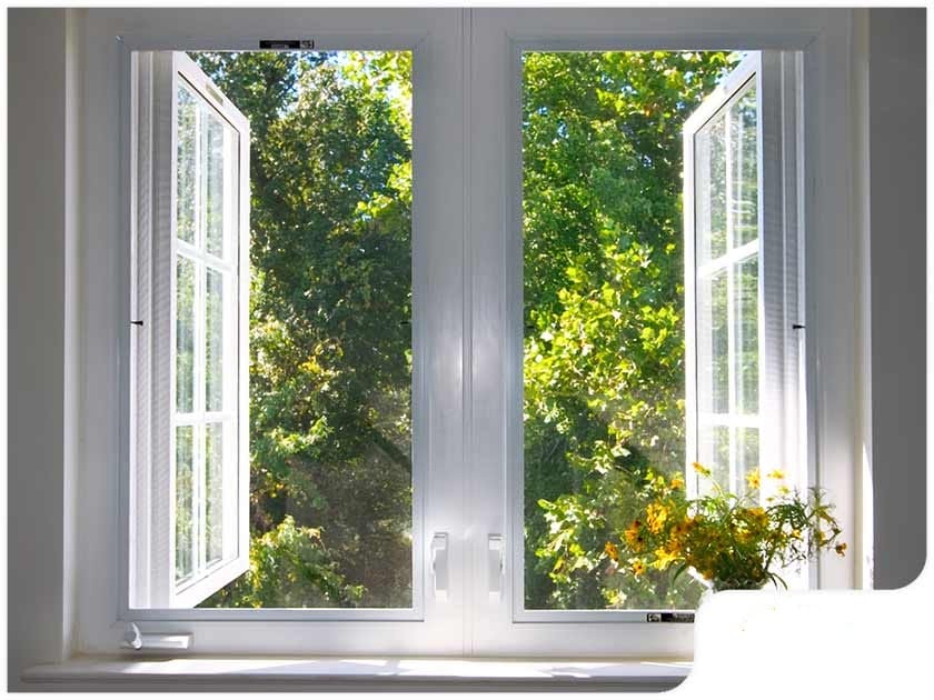 casement window for maximum ventilation