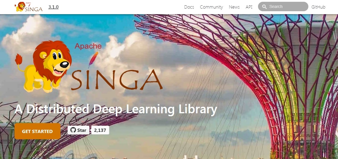 Apache Singa Home Page