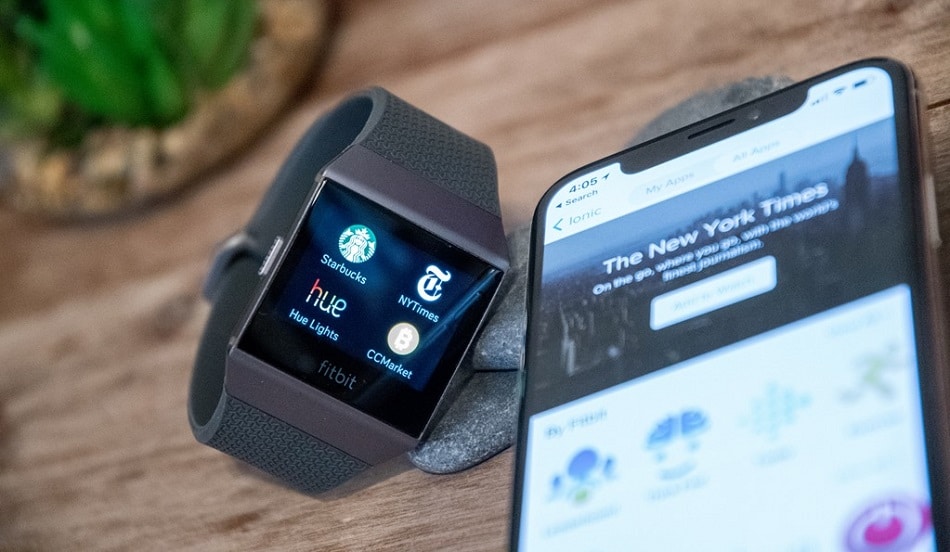 Apps on Fitbit Ionic