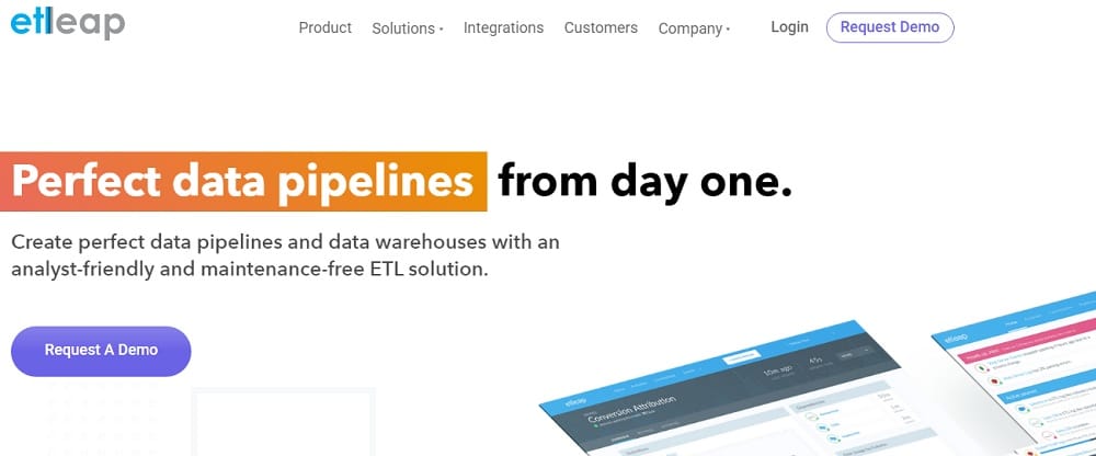 Etleap - Perfect data pipelines