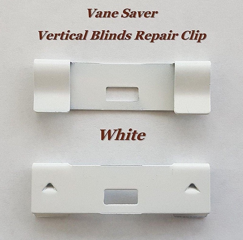 Perfect Order White Vertical Blind Repair Vane Savers