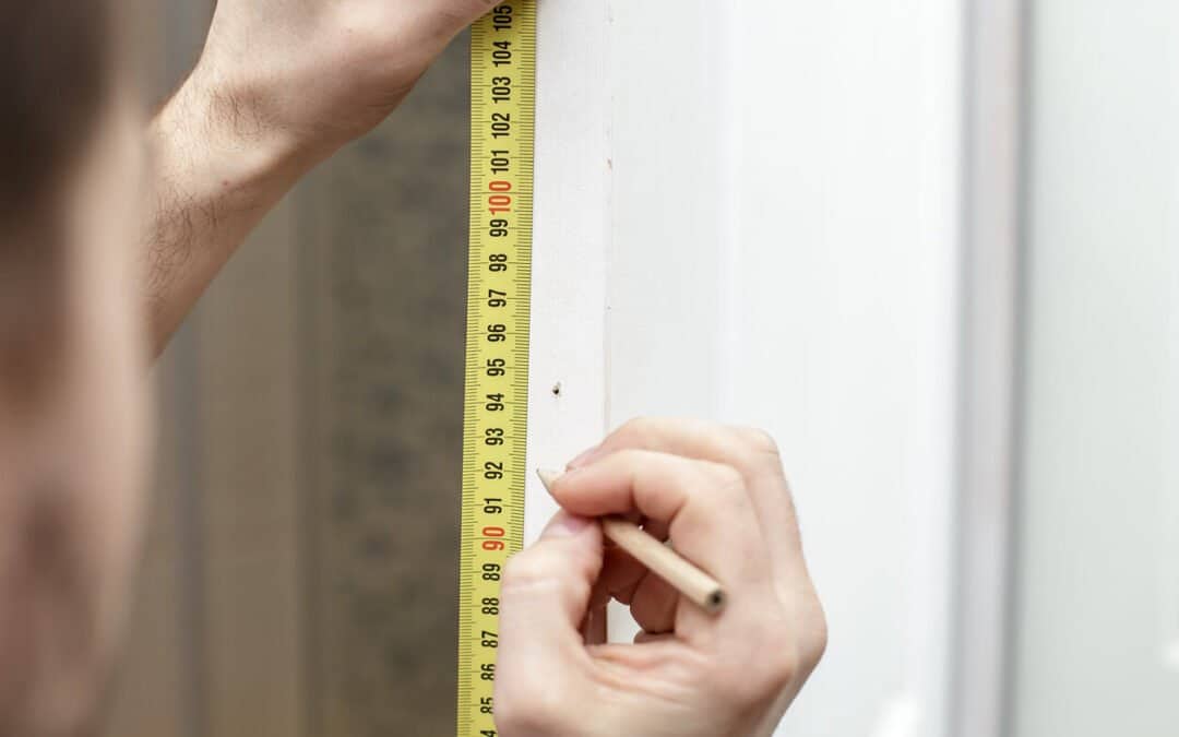 Tape Measure for Correct Window Measurements