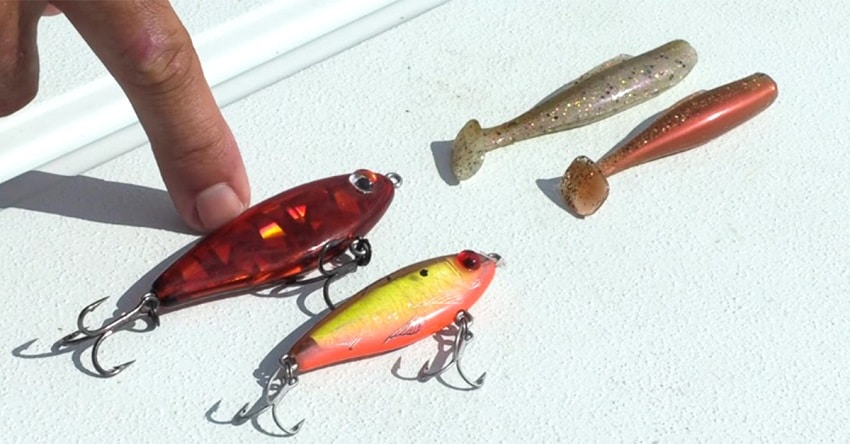 fishing lure Size