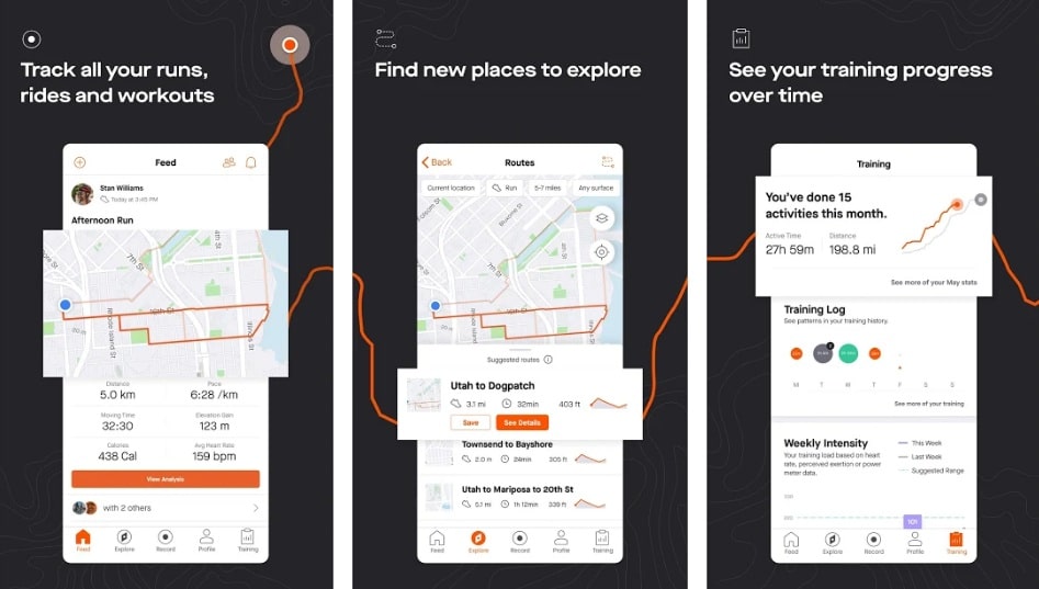 Strava - for ride tracking