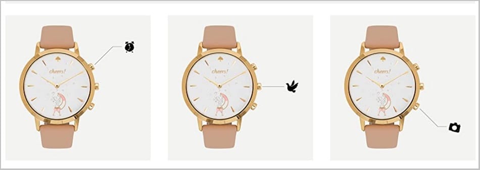 Kate Spade Smartwatch features