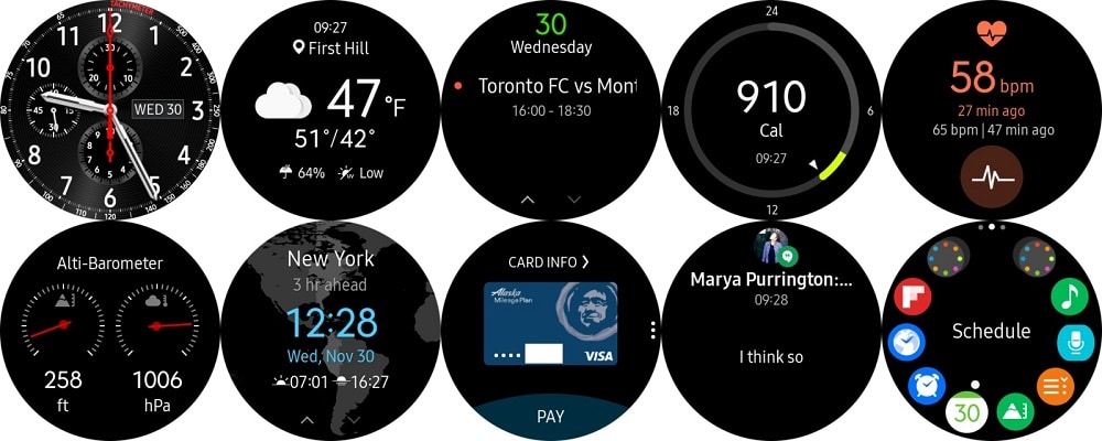Samsung Gear S3 Frontier watch App