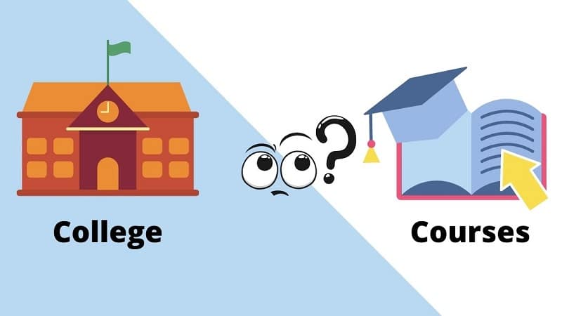 College vs Courses