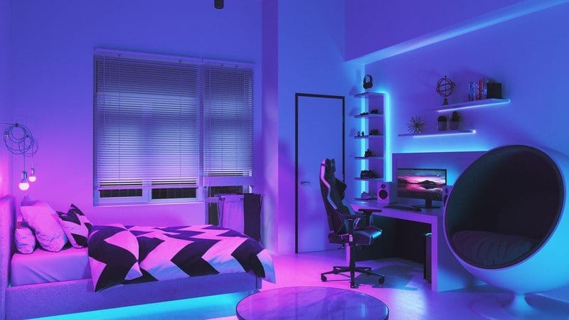 Lighten The Mood With Neon And LED Lights