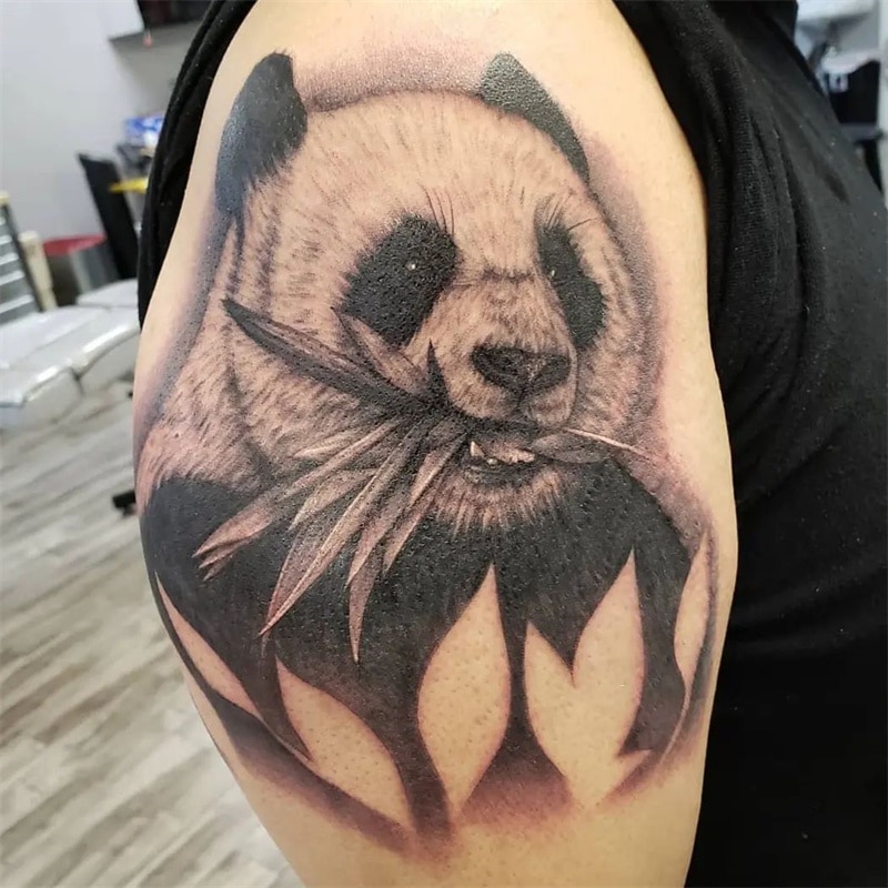 Giant panda Tattoo