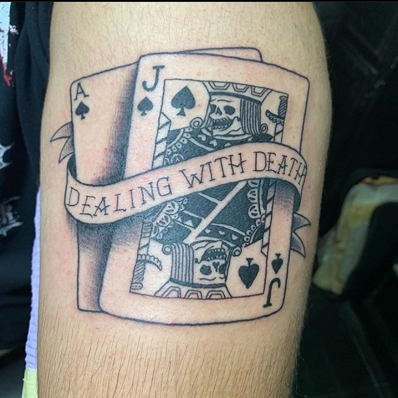 Poker tattoo