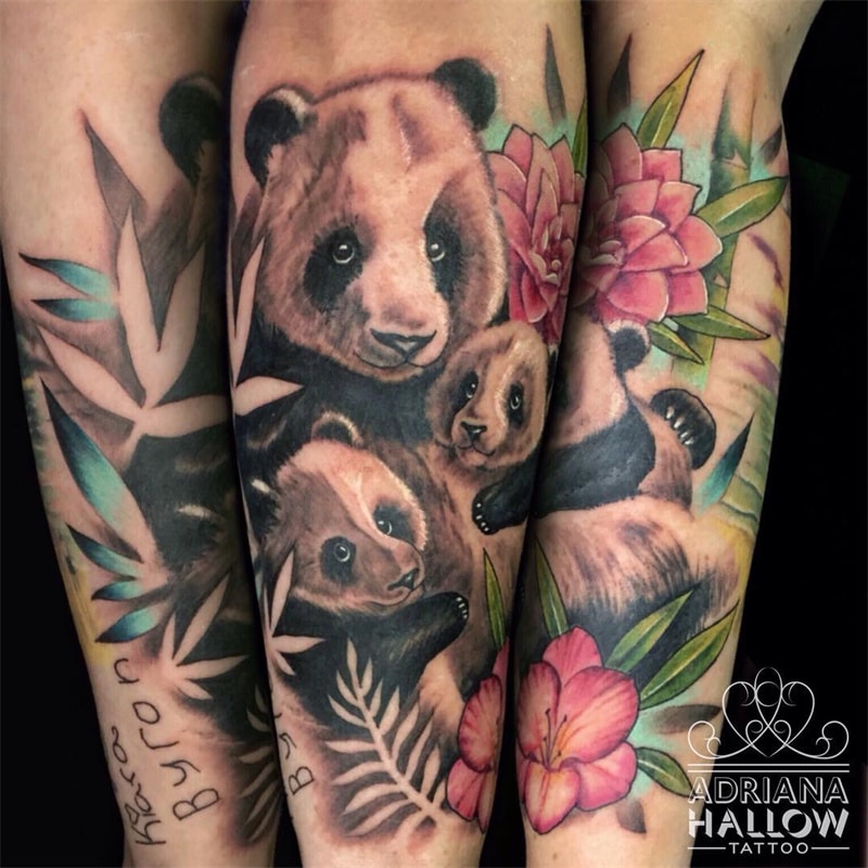 The panda tattoo