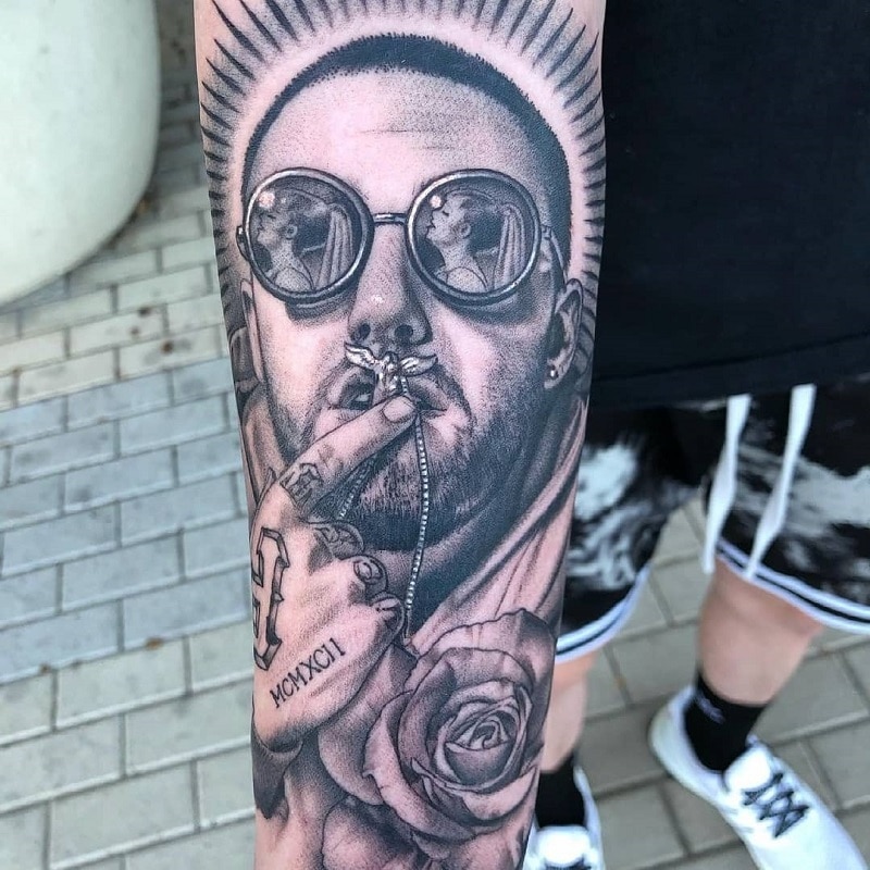 Mac Miller tattoo