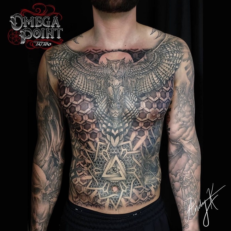 Omega Point Tattoo