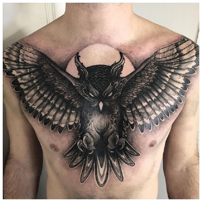 Owl chest piece