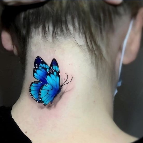 Butterfly 3D Tattoo 5