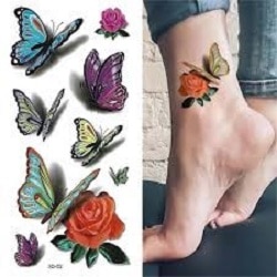 Butterfly 3D Tattoo 9