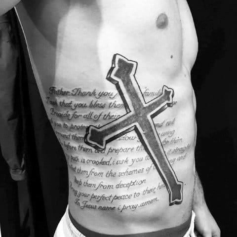 Cross 3D Tattoo 15