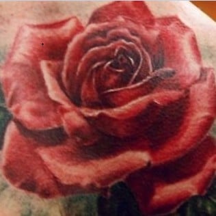 Rose 3D Tattoo 14