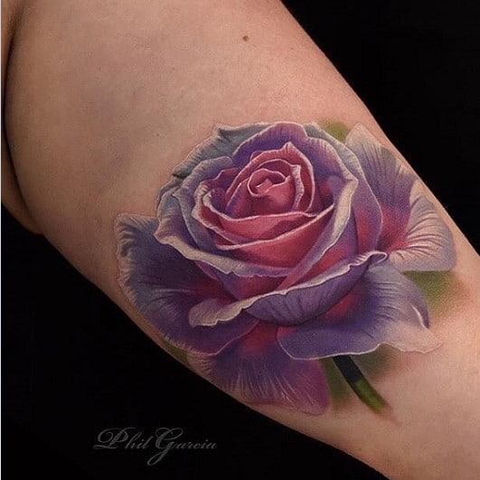 Rose 3D Tattoo 15