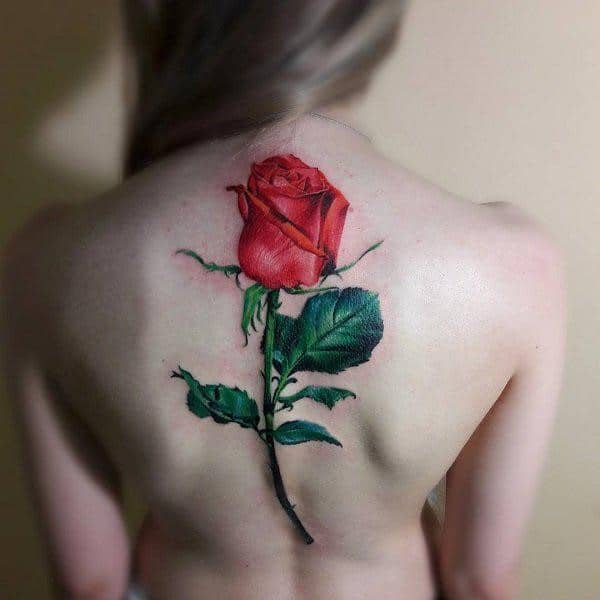 Rose 3D Tattoo 6
