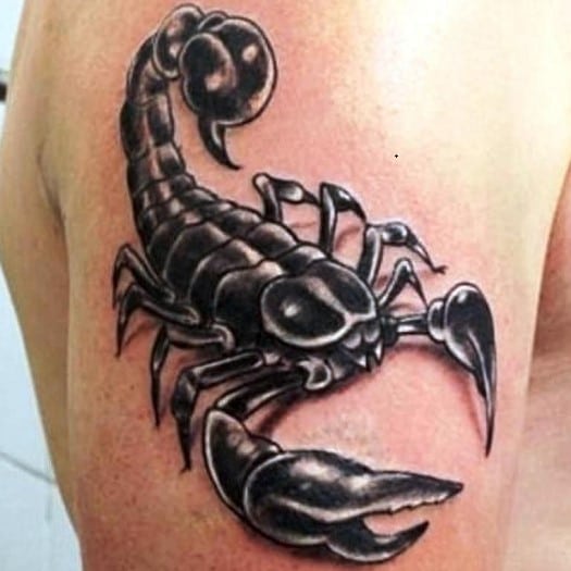 Scorpion 3D Tattoo 3