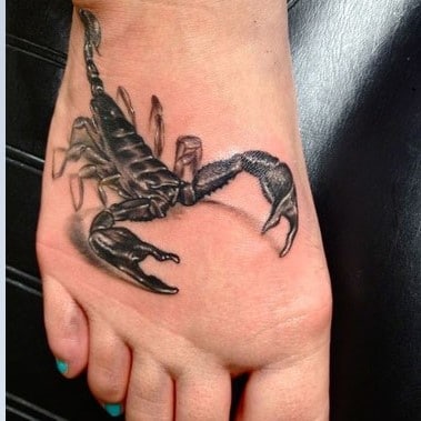 Scorpion 3D Tattoo 5